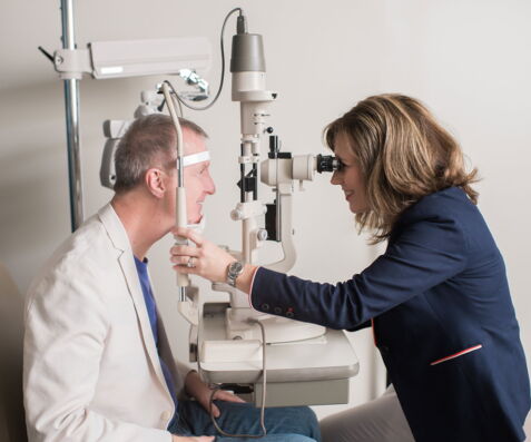 caring gentle compassionate best eye doctor exam giedd williams beedle rice